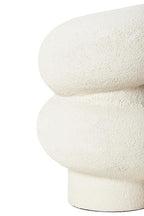 Small Textured White Bubble Vase