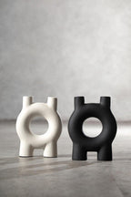 Small Black Candle Holder