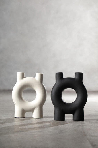 Small Black Candle Holder