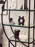 Small Black Candle Holder