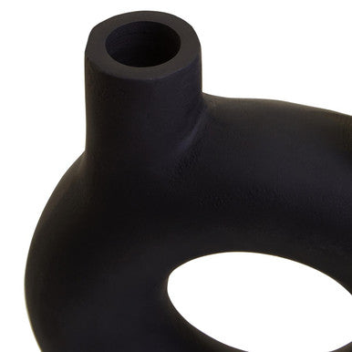 Small Black Candle Holder