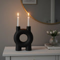 Small Black Candle Holder