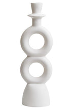 Large Cream Candle Holder