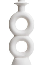 Large Cream Candle Holder