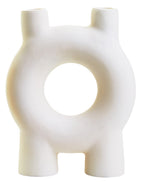 Small Cream Candle Holder