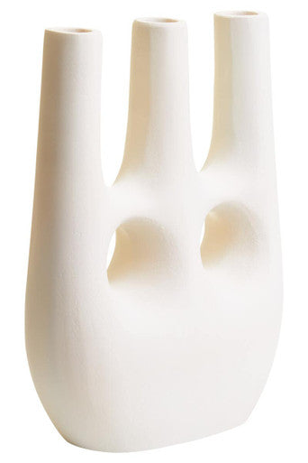Large Cream Vase