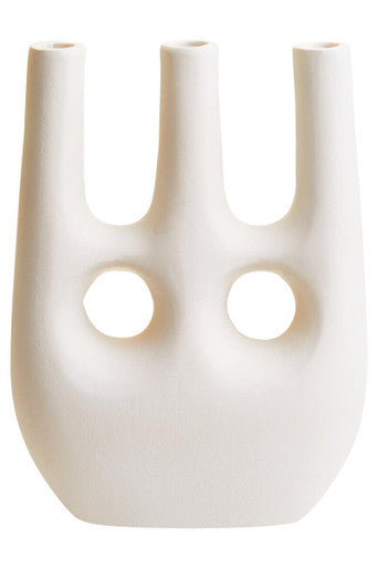 Large Cream Vase