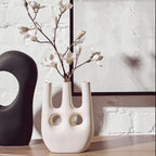 Large Cream Vase