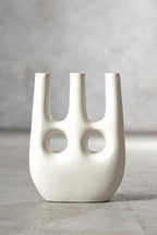 Large Cream Vase