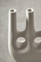 Large Cream Vase