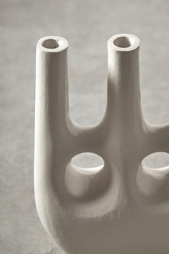 Large Cream Vase