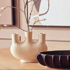 Small Cream Vase