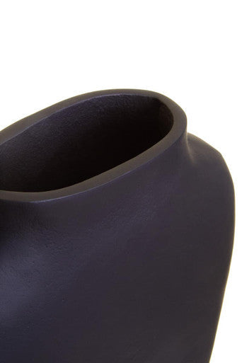 Abstract Large Black Vase