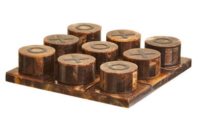 Brown and Black Finish Noughts and Crosses