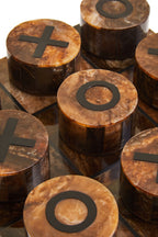 Brown and Black Finish Noughts and Crosses