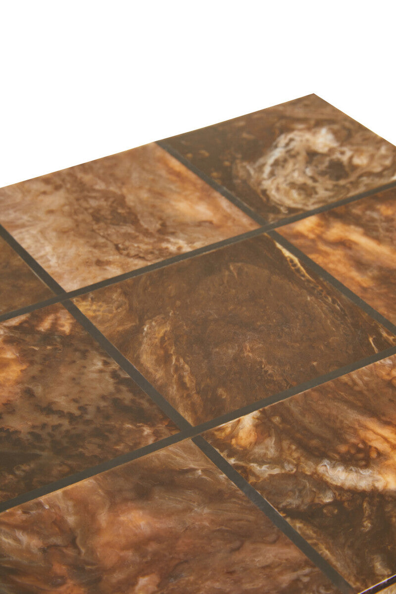 Brown and Black Finish Noughts and Crosses