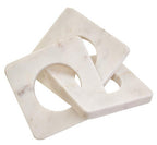 White Marble Three Link Chain