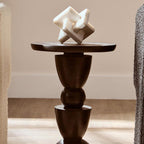 White Marble Knot Sculpture