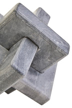 Grey Marble Knot Sculpture
