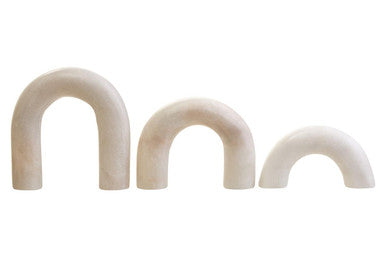 White Marble Arch Decor Sculpture