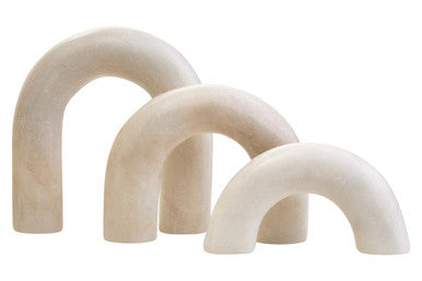White Marble Arch Decor Sculpture