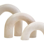 White Marble Arch Decor Sculpture