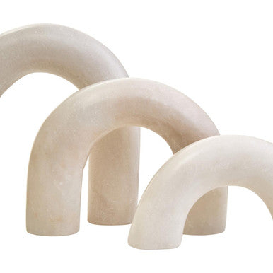 White Marble Arch Decor Sculpture