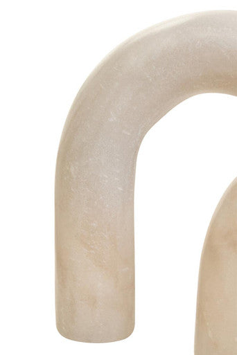 White Marble Arch Decor Sculpture