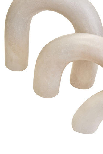 White Marble Arch Decor Sculpture