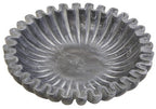 Small Grey Fluted Marble Bowl