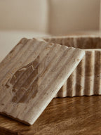 Square Chocolate Marble Box