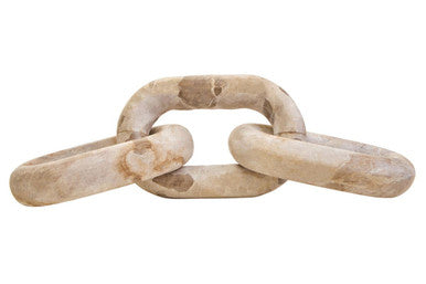 Chocolate Marble Three Link Chain