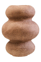 Cotton Mache and Coco Shell Bubble Vase