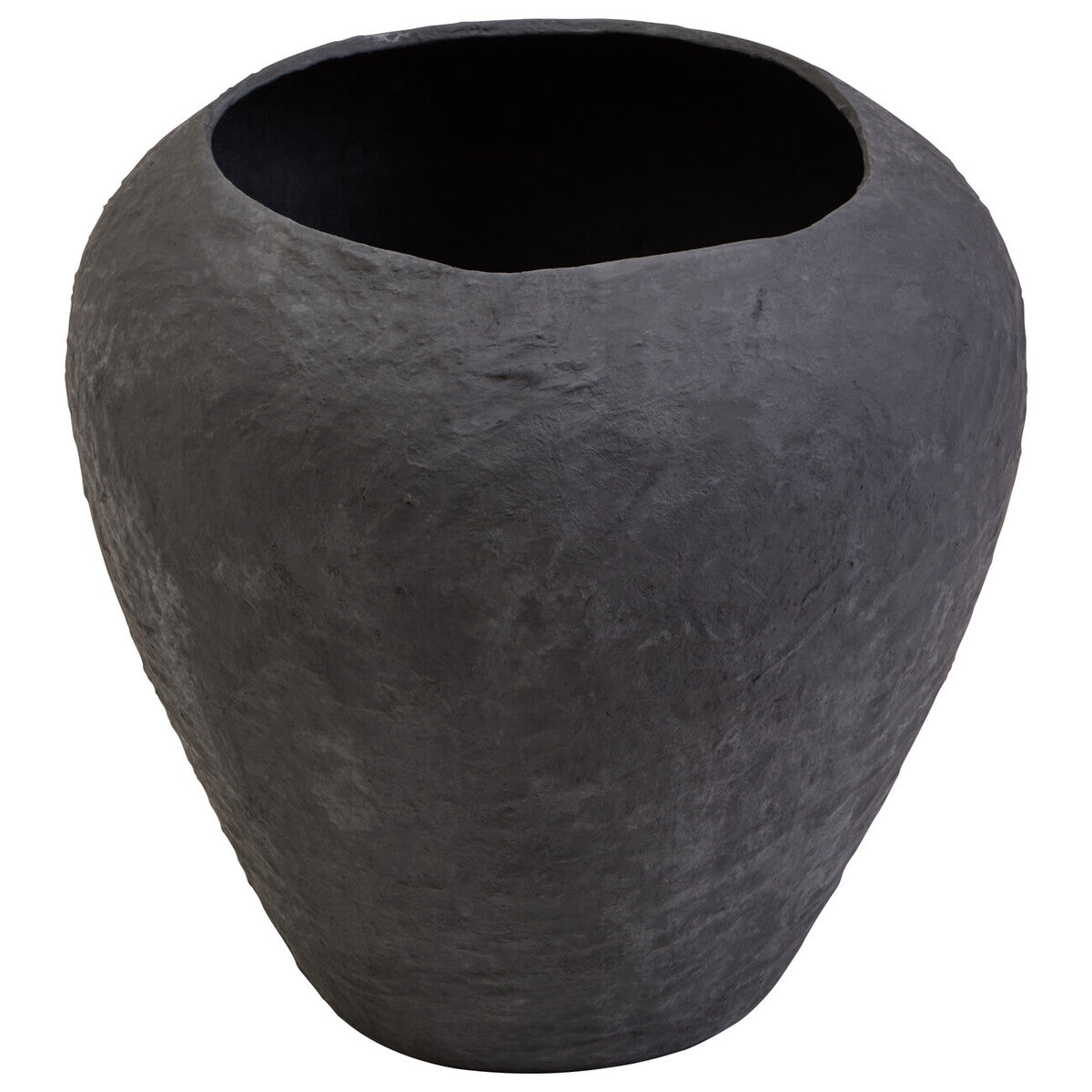 Cotton Mache Large Black Planter