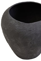 Cotton Mache Large Black Planter
