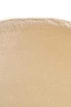 Cotton Mache Large Beige Planter