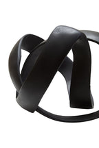Matt Black Nickel Finish Knot Sculpture