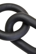 Black Wood 2 Link Chain Decor