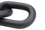 Black Wood 2 Link Chain Decor