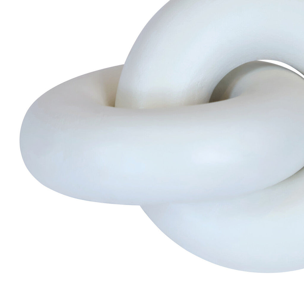 White Wood Small Knot Decor