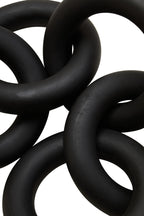 Black Wooden 5 Link Floor Decor Chain