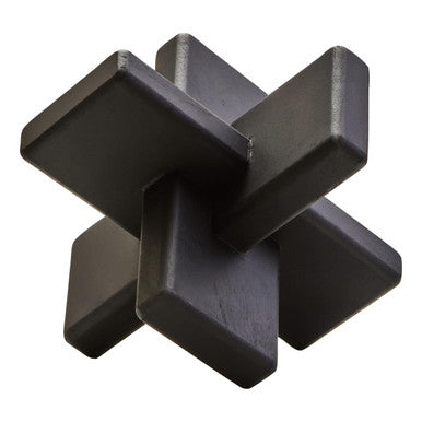 Black Wood Sculpture | Cato