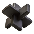 Black Wood Sculpture | Cato