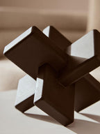 Black Wood Sculpture | Cato