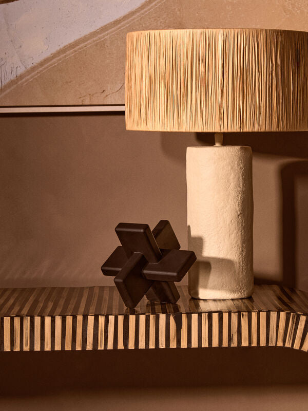 Black Wood Sculpture | Cato