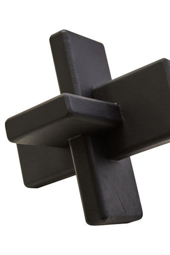 Black Wood Sculpture | Cato