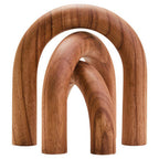 Natural Wood Arch Sculpture