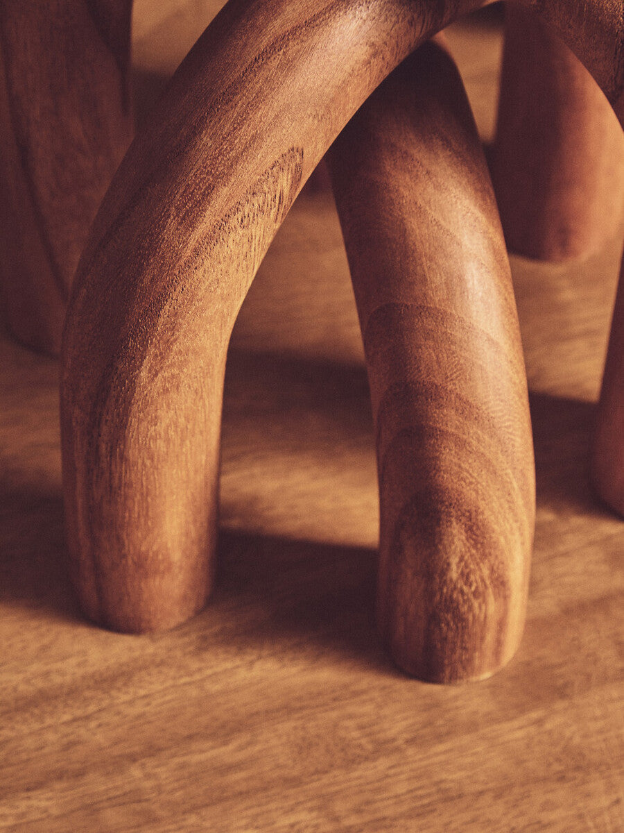 Natural Wood Arch Sculpture