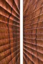 Brown Wood Sculpture with Black Base | Westo