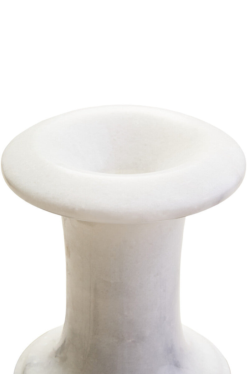 White Marble Vase